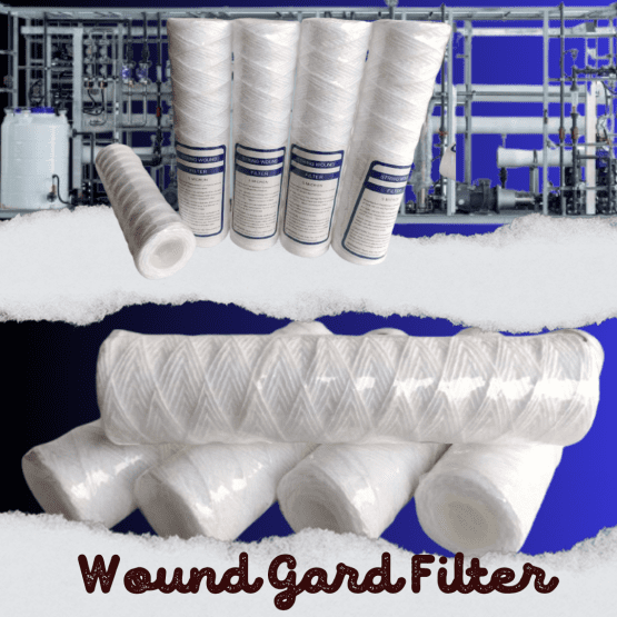 Wound Gard Filter Cartridge adalah solusi efektif dan ekonomis untuk proses penyaringan awal (prefiltrasi) dalam berbagai aplikasi industri, termasuk pengolahan air, makanan & minuman, farmasi, kimia, serta sistem Reverse Osmosis (RO).