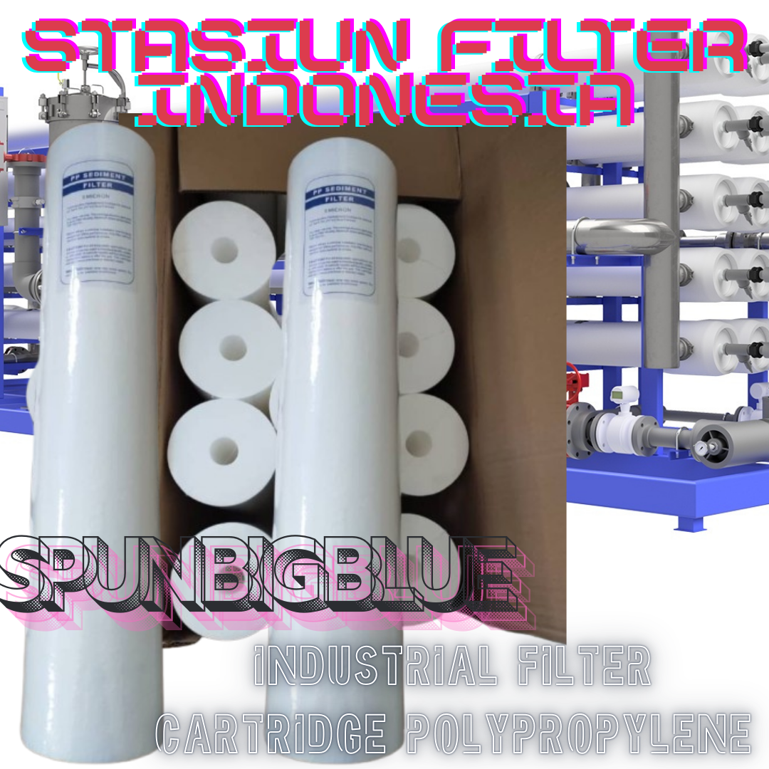 Polypropylene Spun BB Filter Cartridge Jumbo by STASIUN FILTER INDONESIA hubungi kami pada WhatsApp : +62 812-9285-8899 Email :  sales@stasiunfilter.com Stock terlengkap, kualitas dan harga terbaik.