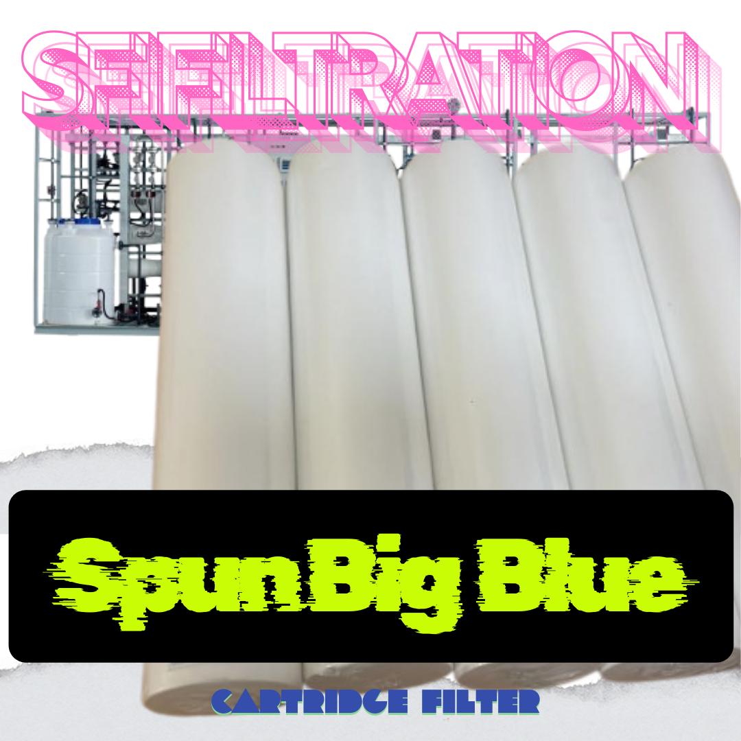 Spun Bonded Big Blue Filter Cartridge by STASIUN FILTER INDONESIA hubungi kami pada WhatsApp : +62 812-9285-8899 Email :  sales@stasiunfilter.com Stock terlengkap, kualitas dan harga terbaik.